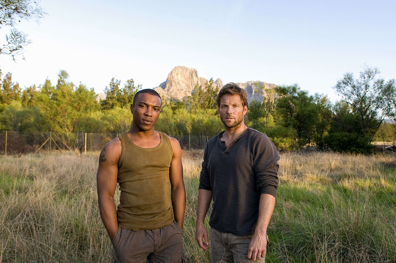 Outcasts British Science Fiction Drama Series starring Ashley Walters and Eric Mabius filmed in South Africa.