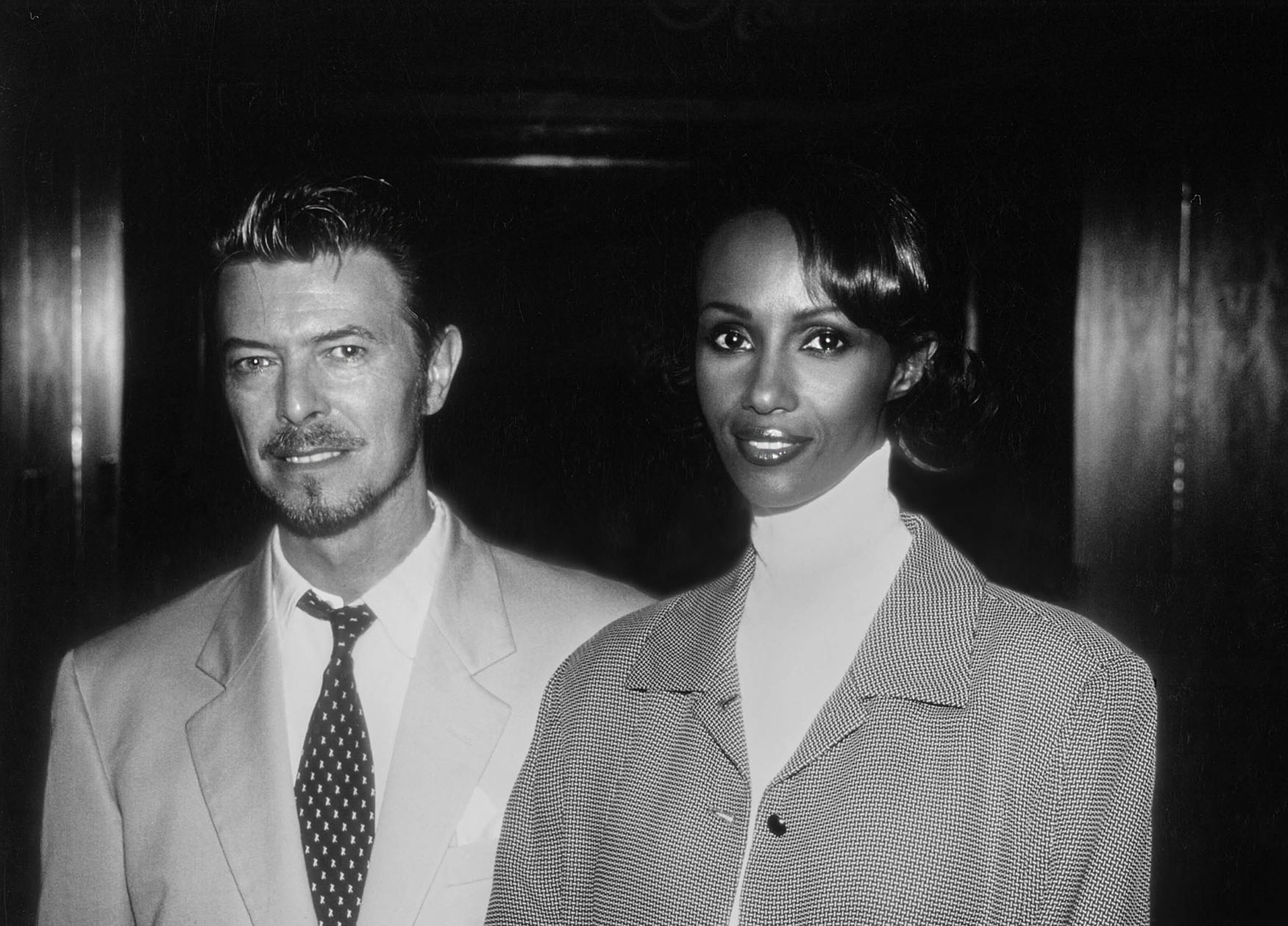David Bowie and Iman